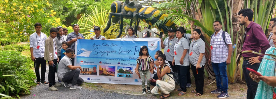 Green India Care Singapore Trip