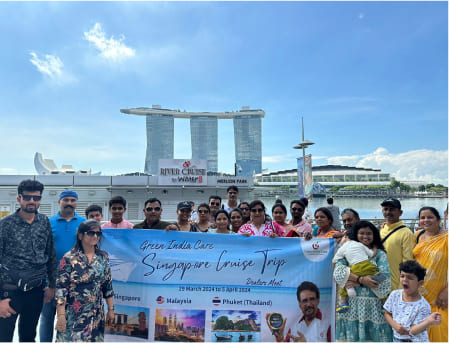 Green India Care Singapore Trip