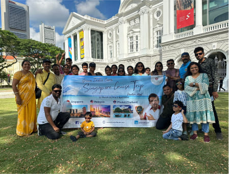 Green India Care Singapore Trip