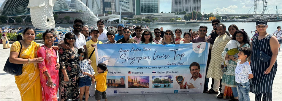 Green India Care Singapore Trip