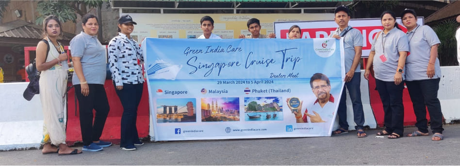 Green India Care Singapore Trip