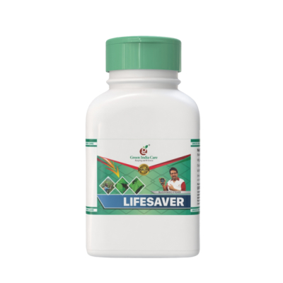 LIFESAVER Silicon Based Sticker Green India Care